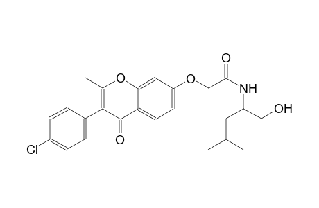 acetamide, 2-[[3-(4-chlorophenyl)-2-methyl-4-oxo-4H-1-benzopyran-7-yl]oxy]-N-[(1S)-1-(hydroxymethyl)-3-methylbutyl]-