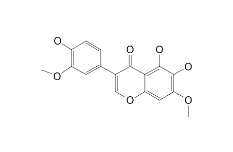 3',7-DIMETHOXY-4',5,6-TRIHYDROXYISOFLAVONE