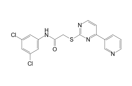 3',5'-dichloro-2-{[4-(3-pyridyl)-2-pyrimidinyl]thio}acetanilide