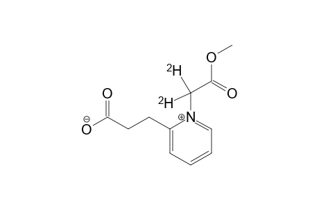 1-(METHOXYCARBONYL-D2-METHYL)-PYRIDINIUM-2-PROPIONATE