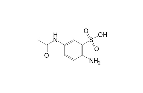 5-Acetamido-2-amino-benzenesulfonic acid