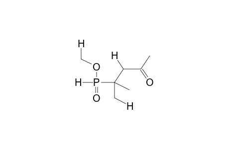 METHYL (1,1-DIMETHYL-3-OXOBUTYL)PHOSPHONITE