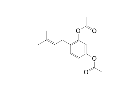 1,3-DIACETOXY-4-(3-METHYL-2-BUTEN-1-YL)-BENZENE