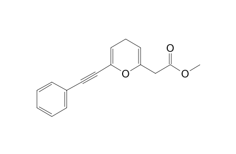 2-[6-(2-phenylethynyl)-4H-pyran-2-yl]acetic acid methyl ester