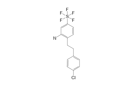 2-[2-(4-CHLOROPHENYL)-ETHYL]-5-(PENTAFLUOROSULFANYL)-ANILINE