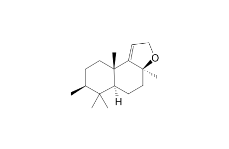 (5aSR,7RS, 9aSR )-Decahydro-3a,6,6,7,9a-pentamethylnaphtho[2,1-b]furan