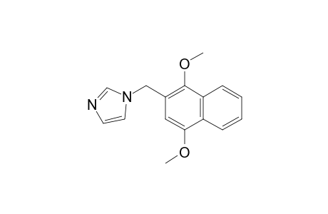 1-[(1,4-DIMETHOXY-NAPHTHALEN-2-YL)-METHYL]-1H-IMIDAZOLE