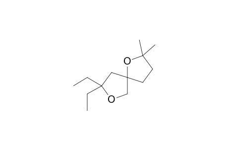 8,8-Diethyl-2,2-dimethyl-1,7-dioxaspiro[4.4]nonane