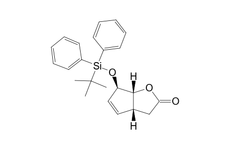 (1R,5R,8R)-8-(TERT.-BUTYLDIPHENYLSILYLOXY)-2-OXABICYCLO-[3.3.0]-OCT-6-EN-3-ONE