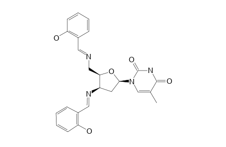 3',5'-BIS-(SALICYLALDIMINATO)-3',5'-DIDEOXY-XYLOTHYMIDINE