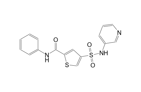 2-thiophenecarboxamide, N-phenyl-4-[(3-pyridinylamino)sulfonyl]-