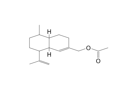 2-NAPHTALENEMETHANOL, 3,4,4a,5,6,7,8,8a-OCTAHYDRO-5-METHYL-8-(1-METHYLETHENYL)- ACETATE,