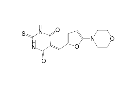 5-([5-(4-Morpholinyl)-2-furyl]methylene)-2-thioxodihydro-4,6(1H,5H)-pyrimidinedione