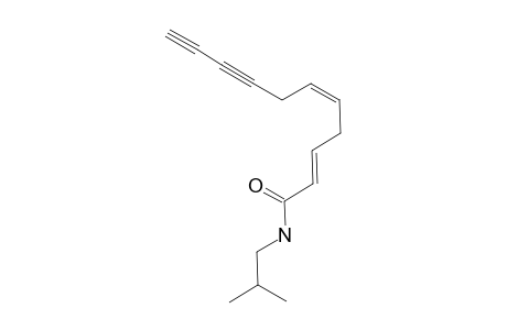 (2E,5Z)-N-ISOBUTYLUNDECA-2,5-DIENE-8,10DIYNAMIDE