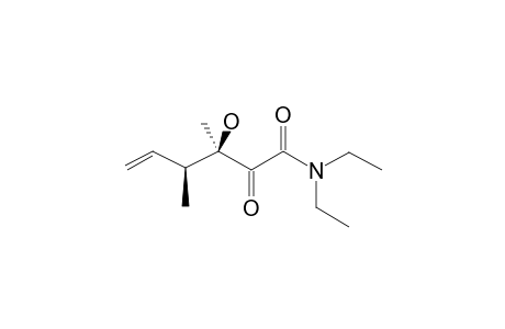 (3R*,4S*)-3-HYDROXY-N,N-DIETHYL-3,4-DIMETHYL-2-OXO-HEX-5-ENAMIDE