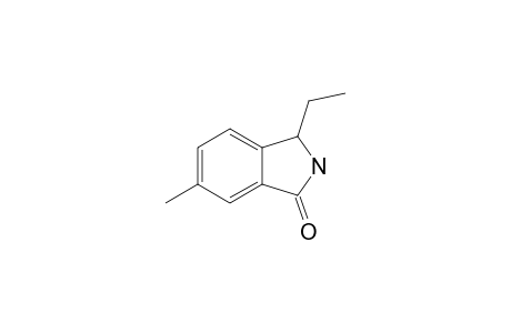 3-ETHYL-6-METHYL-ISOINDOLIN-1-ONE