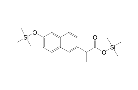 Bis(trimethylsilyl) derivative of Naproxen metabolite