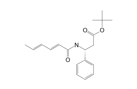 TERT.-BUTYL_(3S)-(E,E)-3-(N-HEXA-2',4'-DIENOYL)-AMINO-3-PHENYLPROPIONATE