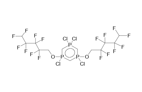 1,3-DI(1,1,5-TRIHYDROPERFLUOROPENTOXY)TETRACHLOROTRIPHOSPHAZATRIENE