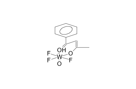 TRIFLUORO(BENZOYLACETONYL)OXOTUNGSTENE (ISOMER 2)