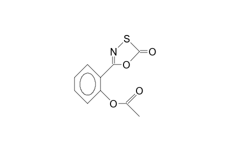 5-(2-Acetoxy-phenyl)-1,3,4-oxathiazol-2-one