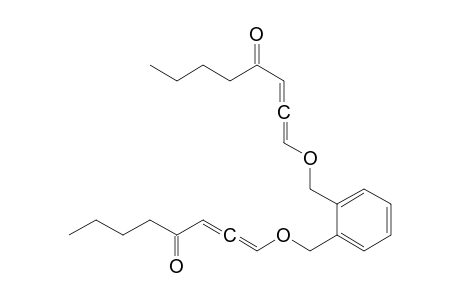 1,2-Bis(4-oxoocta-1,2-dienyloxymethyl)benzene