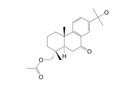 18-ACETOXY-15-HYDROXY-ABIETA-8,11,13-TRIEN-7-ONE