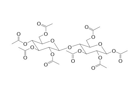 1,2,3,6-TETRA-O-ACETYL-4-O-(2,3,4,6-TETRA-O-ACETYL-BETA-D-GLUCOPYRANOSYL)-BETA-D-GLUCOPYRANOSE