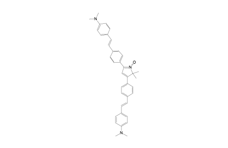 3,5-BIS-[(PARA-DIMETHYLAMINOSTYRYL)-PHENYL]-2,2-DIMETHYL-2H-PYRROLE-1-OXIDE