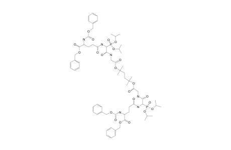 N-[(N-BENZYLOXYCARBONYL-O(ALPHA)-BENZYL-(S)-GLUTAMOYL)-(2RS)-(+/-)-2-AMINO-(DIISOPROPOXYPHOSPHINYL)-ACETYL]-GLYCINE-TERT.-BUTYLESTER