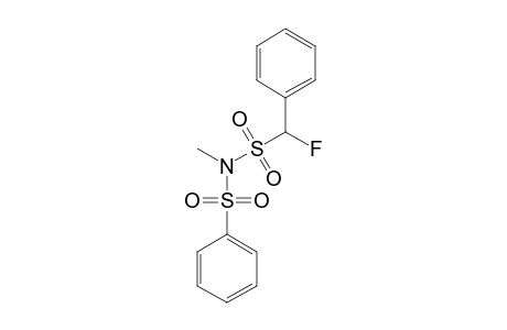 N-[[FLUORO-(PHENYL)-METHYL)-SULFONYL]-N-METHYLBENZENESULFONAMIDE