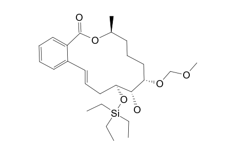 #25;(3-S,7-S,8-R,9-R)-8-HYDROXY-7-(METHOXYMETHOXY)-3-METHYL-9-[(TRIETHYLSILYL)-OXY]-3,4,5,6,7,8,9,10-OCTAHYDRO-1H-2-BENZOXACYCLOTETRADECIN-1-ONE