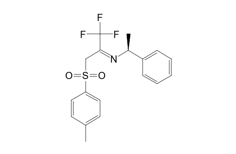 (-)-N2-[(1S)-1-PHENYLETHYL]-1,1,1-TRIFLUORO-3-(4-METHYLPHENYLSULFONYL)-2-PROPANIMINE;IMINO-TAUTOMER