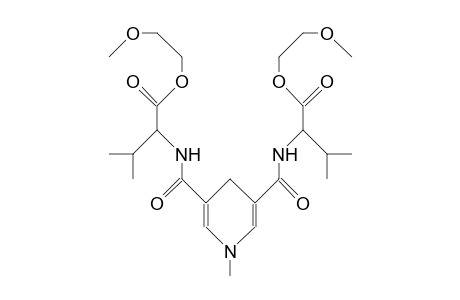 3,5-Bis(3-isopropyl-2-aza-5,8-dioxa-1,4-dioxo-nonyl)-1-methyl-1,4-dihydro-pyridine