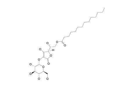 2-O-ALPHA-D-GLUCOPYRANOSYL-6-O-TETRADECANOYL-L-ASCORBIC-ACID