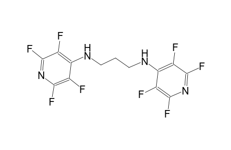 1,3-propanediamine, N~1~,N~3~-bis(2,3,5,6-tetrafluoro-4-pyridinyl)-