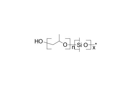 Poly(oxypropylene)-b-poly(dimethylsiloxane)