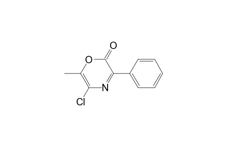 5-chloranyl-6-methyl-3-phenyl-1,4-oxazin-2-one