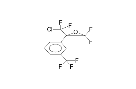 3-CHLORO-2-(META-TRIFLUOROMETHYLPHENYL)-1,2-EPOXYTETRAFLUOROPROPANE