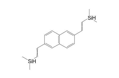 2,6-Bis[(2-dimethylsilyl)vinyl]naphthalene