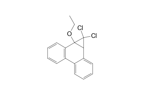 1H-Cyclopropa[l]phenanthrene, 1,1-dichloro-1a-ethoxy-1a,9b-dihydro-