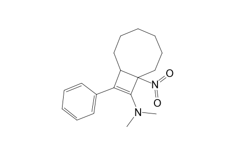 TRANS-N,N-DIMETHYL-8-NITRO-10-PHENYL-BICYCLO-[6.2.0]-DEC-9-EN-9-AMINE