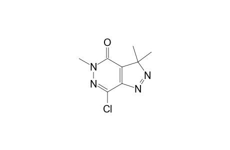 7-CHLORO-3,3,5-TRIMETHYL-3H-PYRAZOLO-[3,4-D]-PYRIDAZIN-4(5H)-ONE