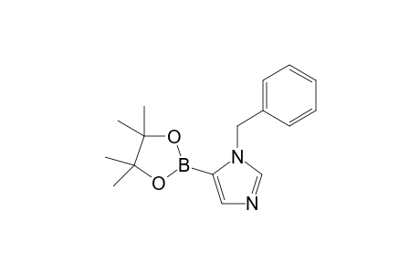 1-Benzyl-5-(4,4,5,5-tetramethyl-1,3,2-dioxaborolan-2-yl)-1H-imidazole