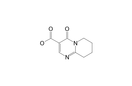 4-OXO-6,7,8,9-TETRAHYDRO-4H-PYRIDO-[1,2-A]-PYRIMIDIN-3-CARBONSAEURE