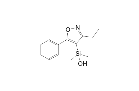 (3-ethyl-5-phenyl-1,2-oxazol-4-yl)-dimethyl-oxidanyl-silane