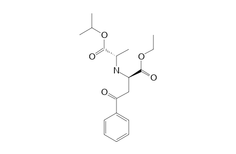 (1S,2S)-2-[1-(1-METHYLETHOXYCARBONYL)-ETHYLAMINO]-4-OXO-4-PHENYL-BUTYRIC-ACID-ETHYLESTER