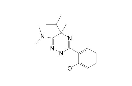 2-[6-(DIMETHYLAMINO)-5-ISOPROPYL-5-METHYL-2H,5H-1,2,4-TRIAZIN-3-YL]-PHENOL