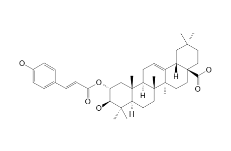 2-O-TRANS-PARA-COUMAROYL-MASLINIC-ACID