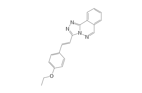 (E)-3-(4-ETHOXYSTYRYL)-[1.2.4]-TRIAZOLO-[3.4-ALPHA]-PHTHALAZINE